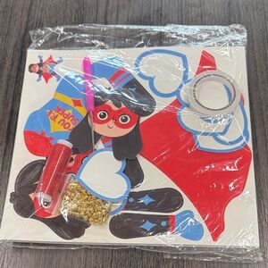 Mothers Day Superhero Party Decoration Set - Red and Blue